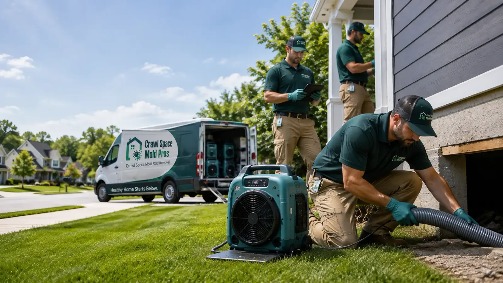 Crawl Space Mold Removal in Allenhurst, NJ